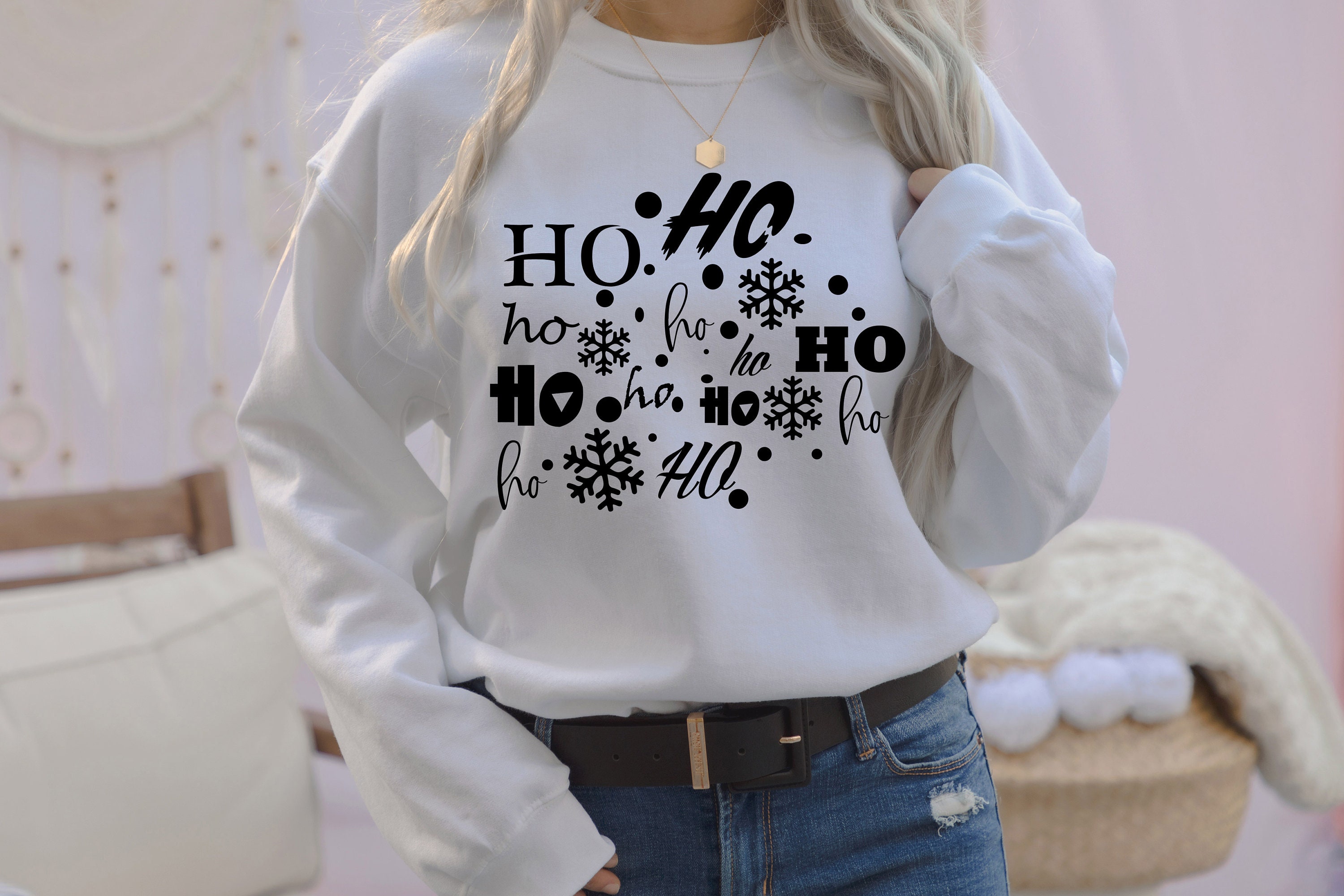 Funny Ho Ho Ho Christmas Unisex T-Shirt