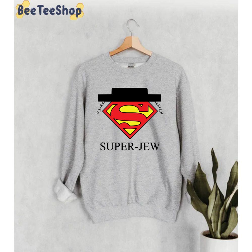 Funny Icon Super Jew Unisex Sweatshirt