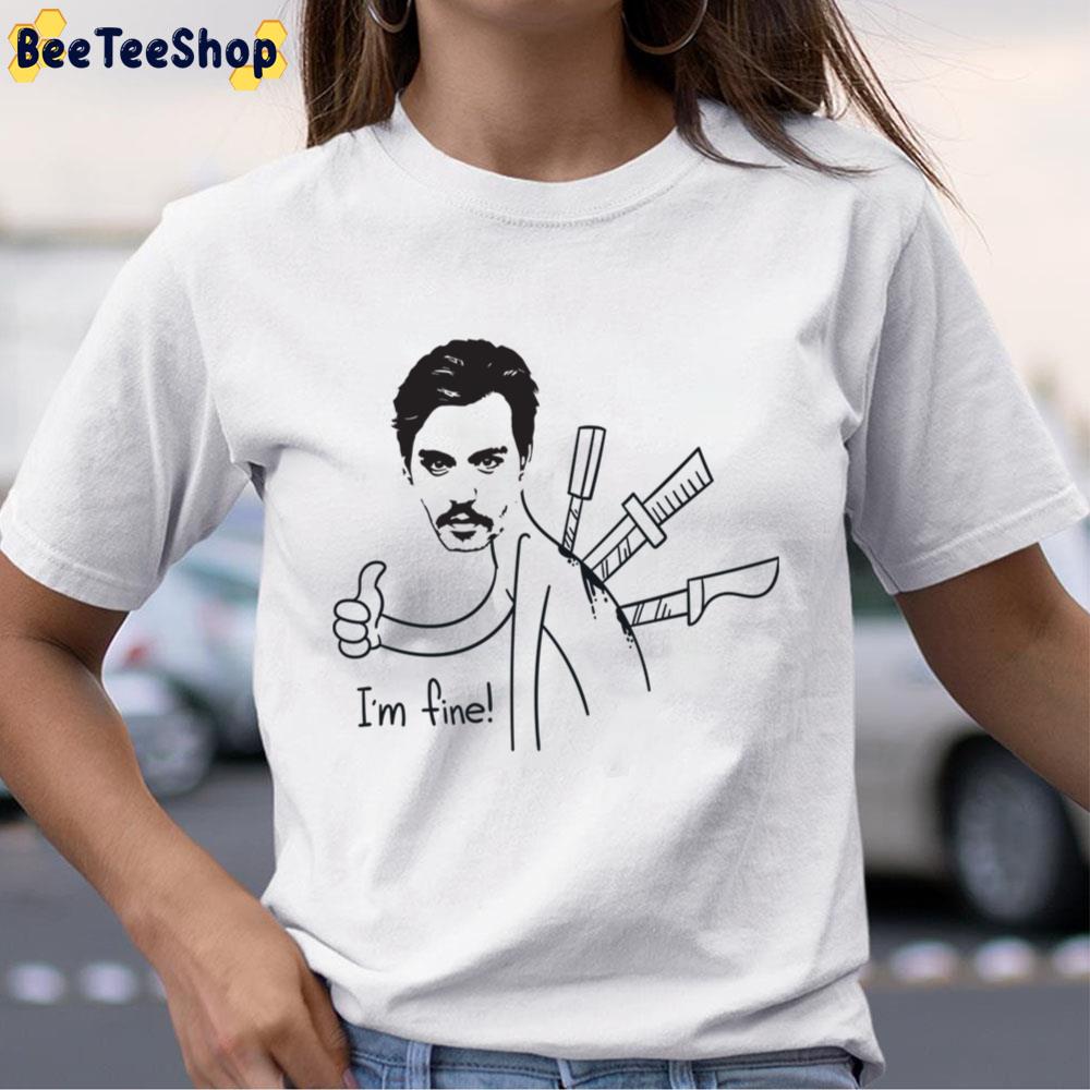 Funny I’m Fine Johnny Depp Unisex T-Shirt