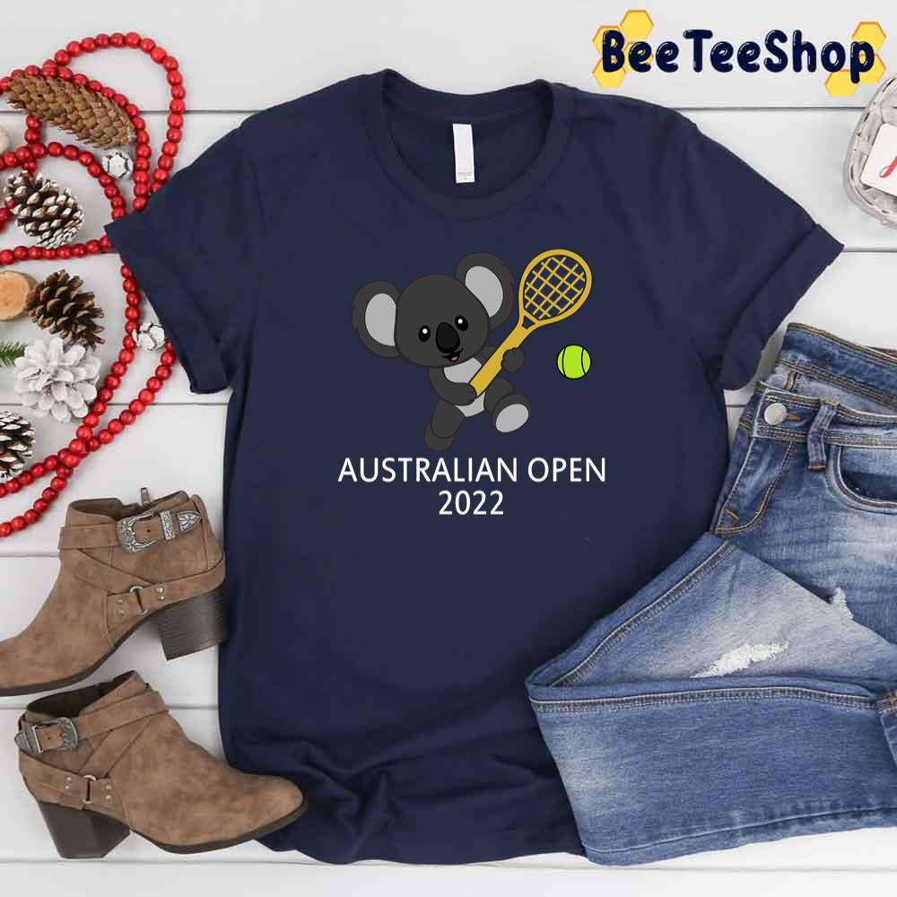 Funny Koala Tennis Australian Open Sport Unisex T-Shirt