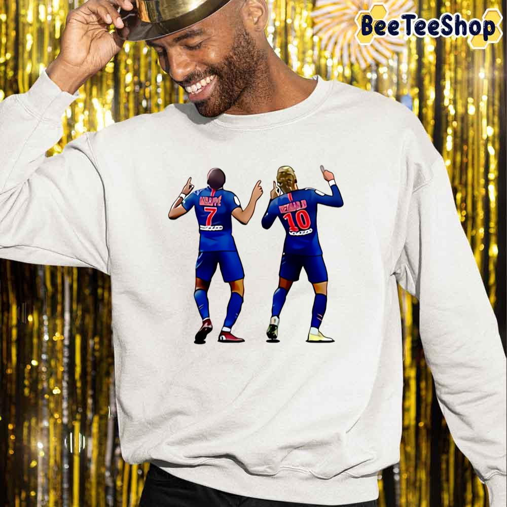 Funny Neymar Mbapp Celebration Football Unisex Sweatshirt