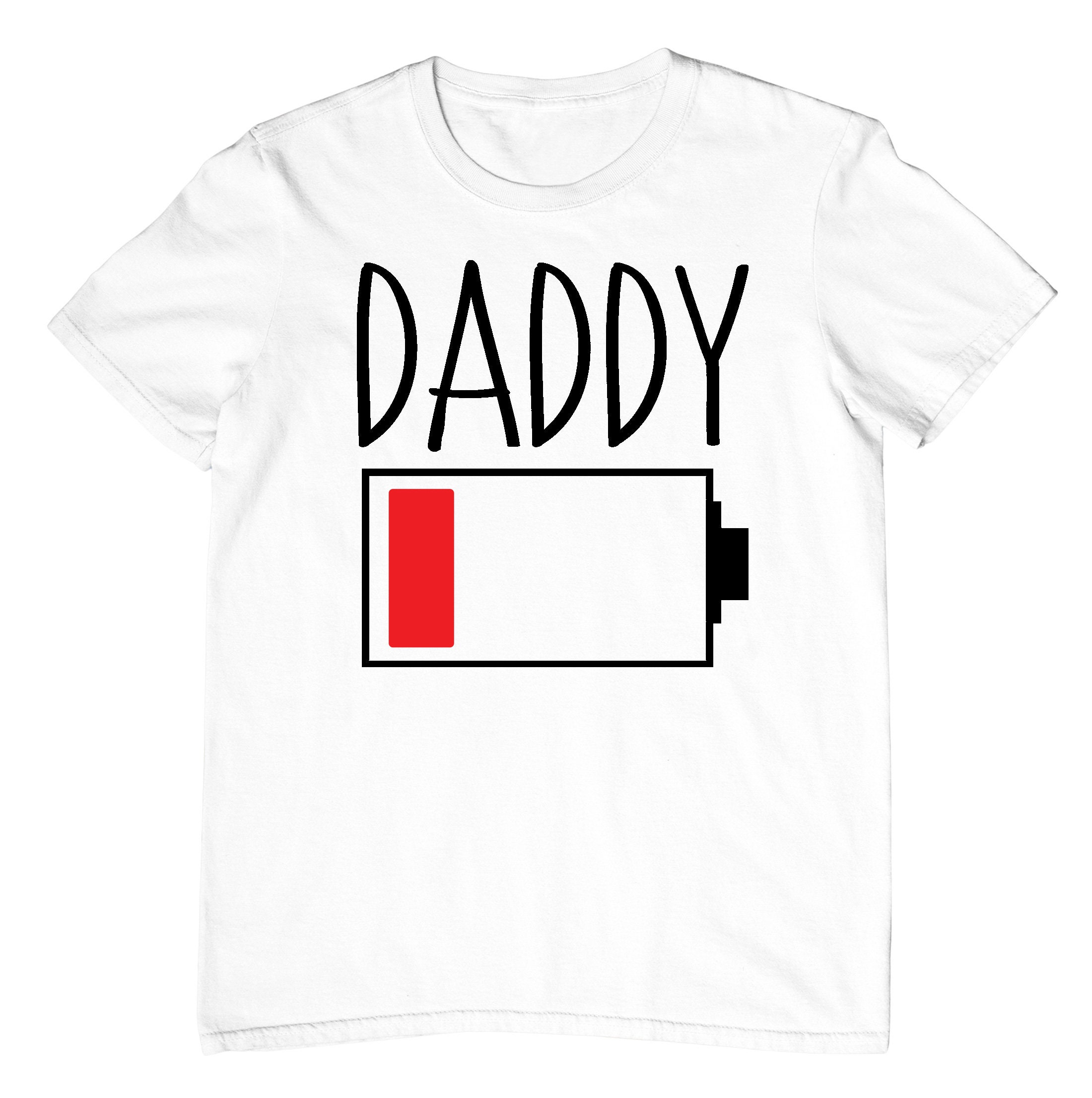 Funny Out Of Battery Daddy Happy Father’s Day Unisex T-Shirt