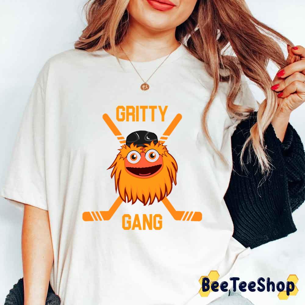 Gritty Gang philadelphia Flyers Mascot T-shirt