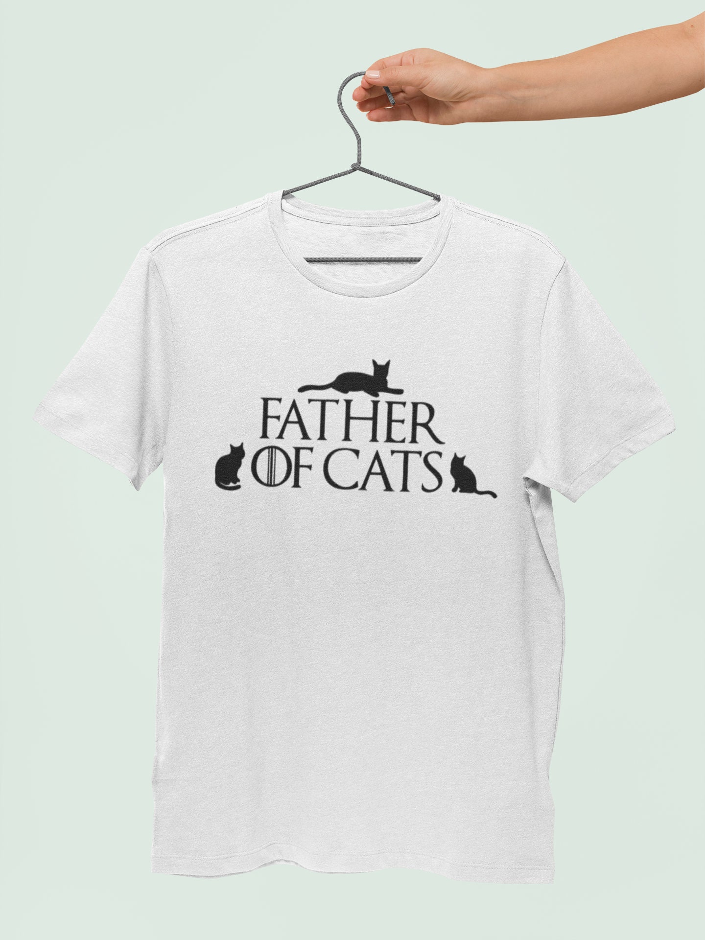 Game Of Thrones Style Father Of Cats Happy Father’s Day Unisex T-Shirt