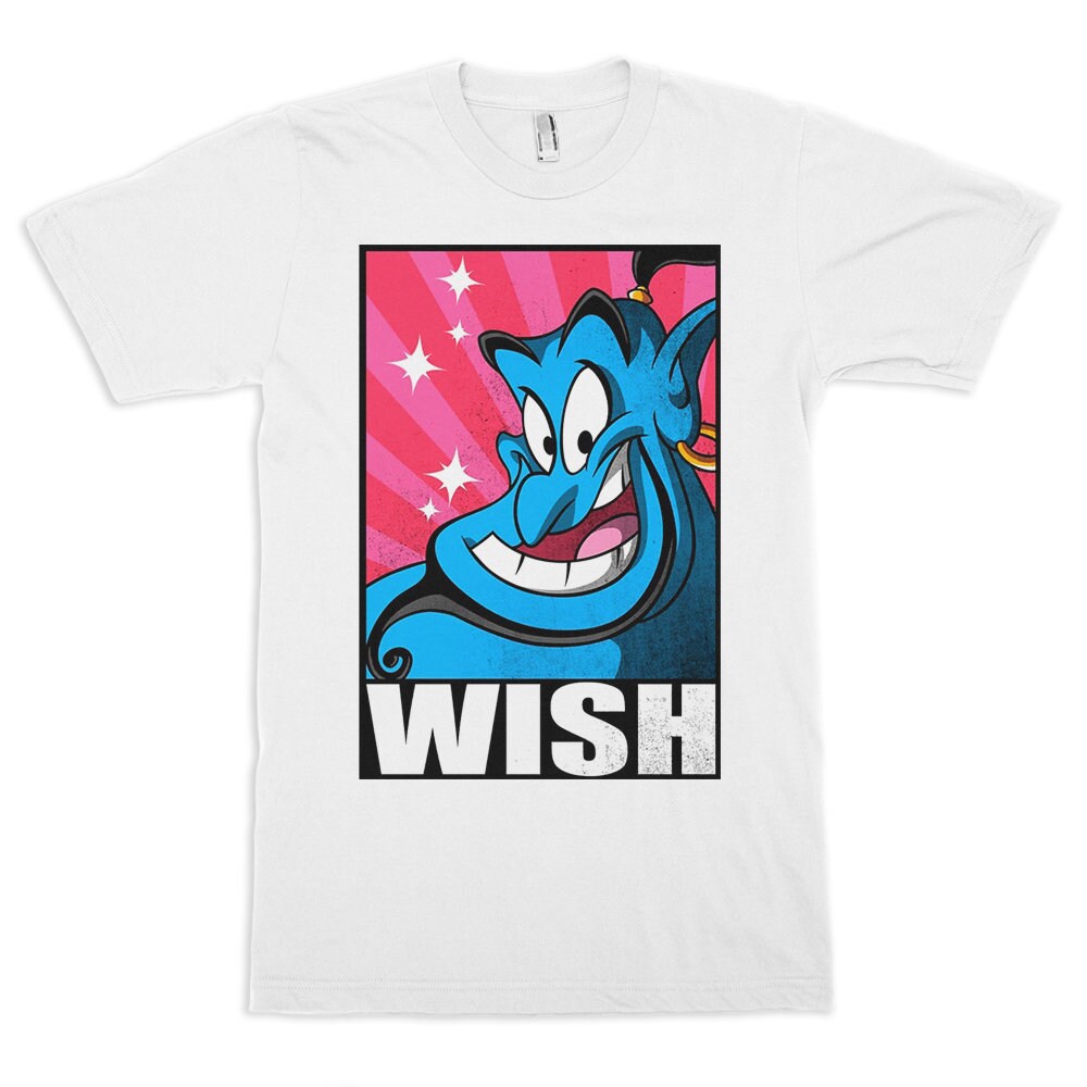 Genie Wish T-Shirt, Aladdin Disney Tee