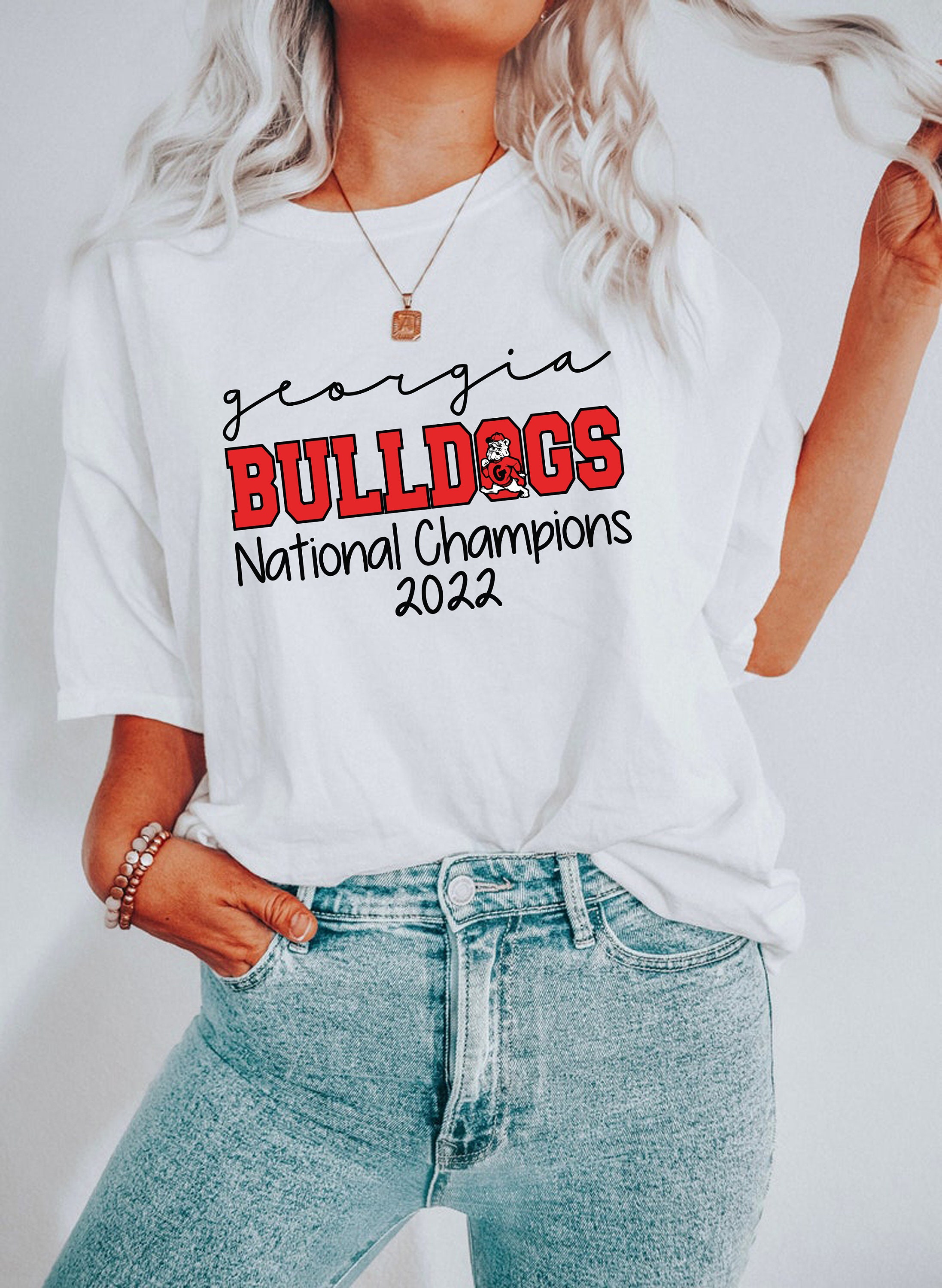 Georgia Bulldogs National 2022 Champions Uga Unisex T-Shirt