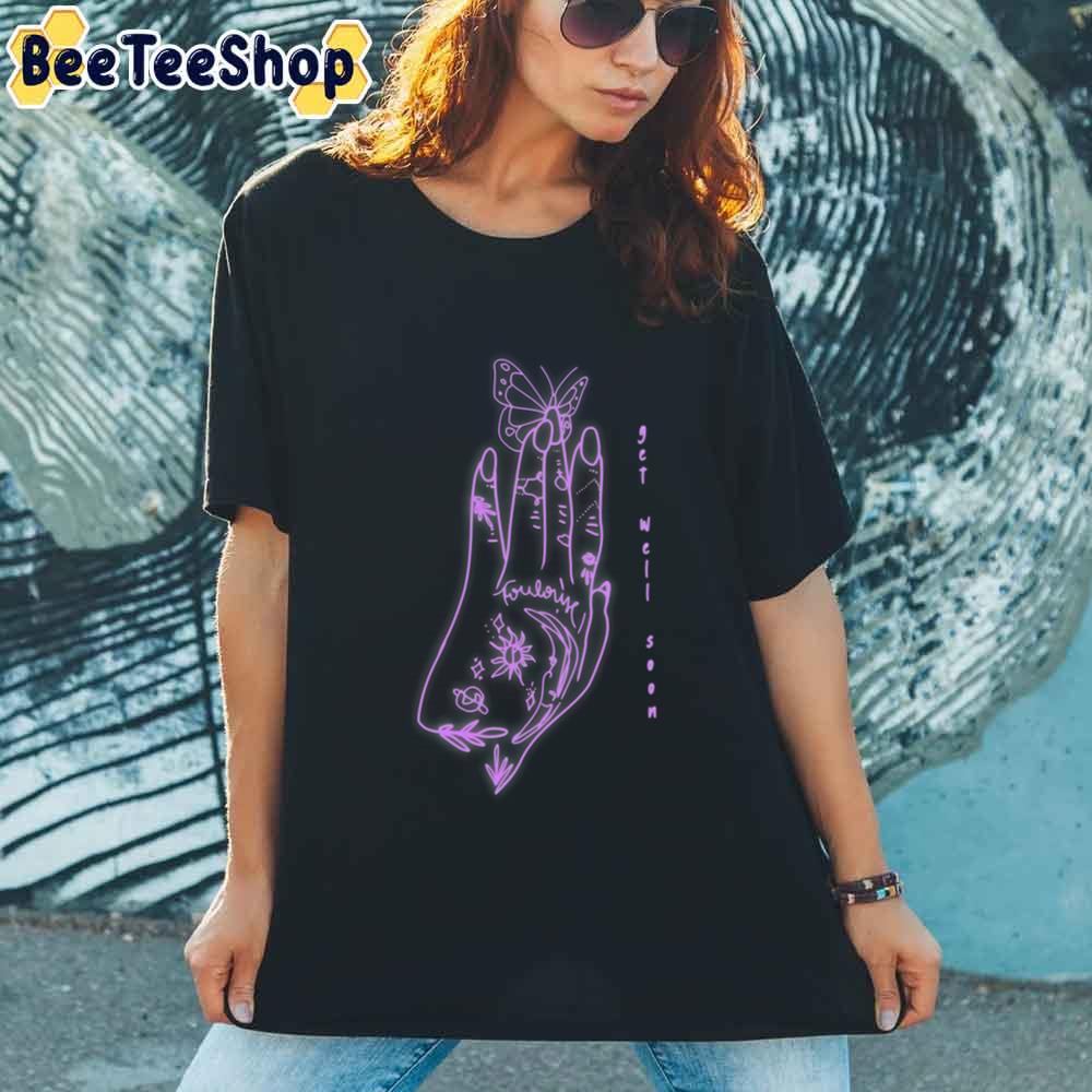 Get Well Soon Tattooed Hand Unisex T-Shirt