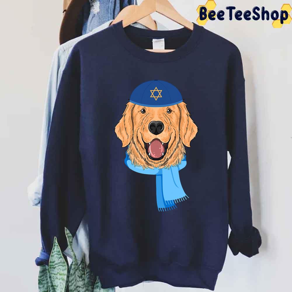 Golden Retriever Hanukkah Funny Dog Unisex Sweatshirt - Beeteeshop