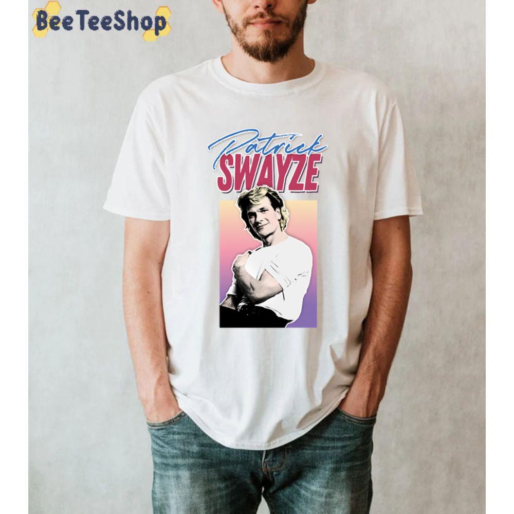 Gradient Vintage Style Patrick Swayze Unisex T-Shirt