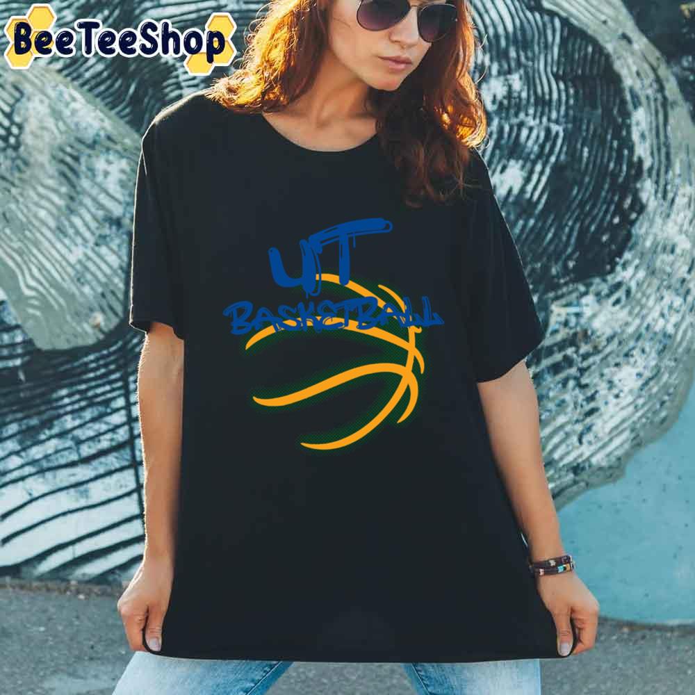 Graffiti Style Utah Jazz Basketball Unisex T-Shirt