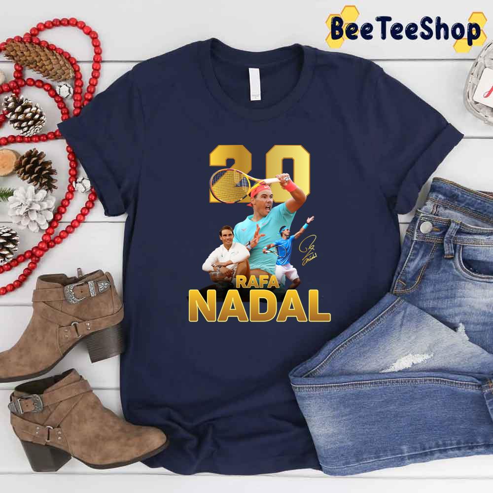 Grand Slam Champion Rafael Nadal Tennis Player Unisex T-Shirt