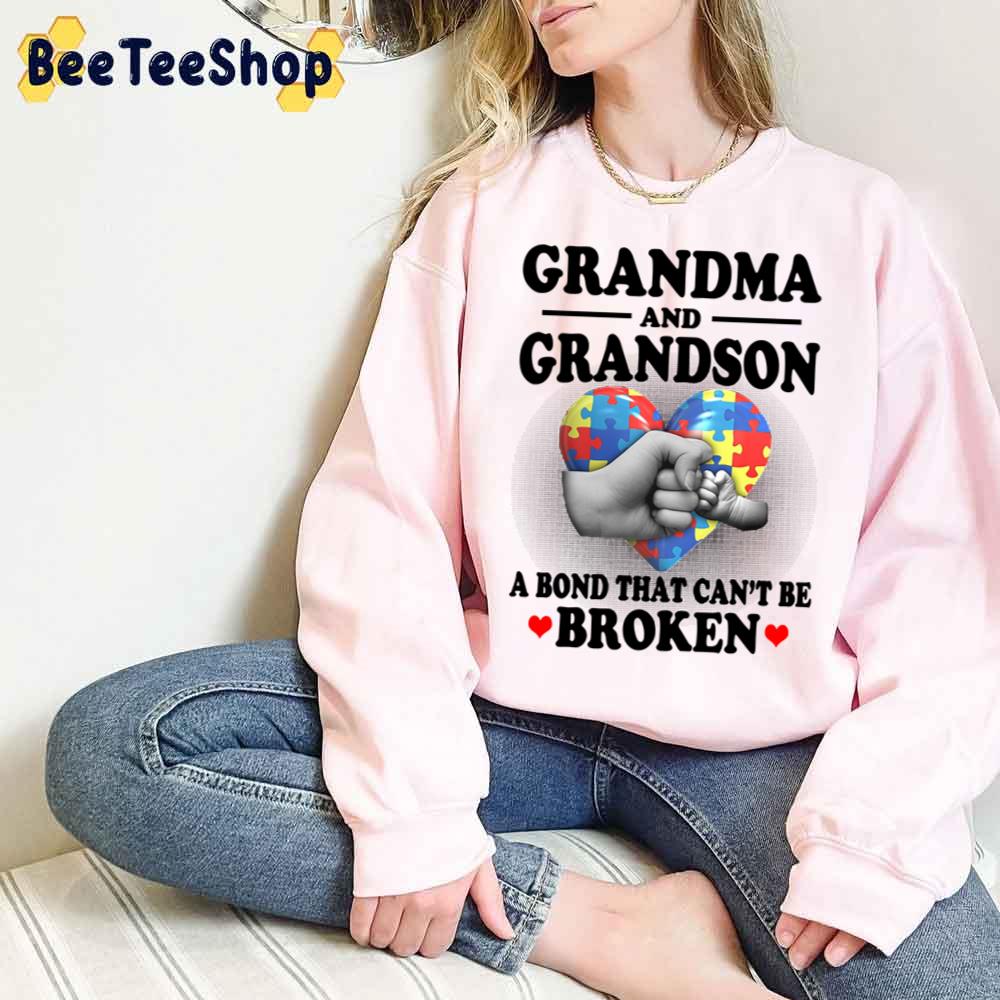 Grandma And Grandson Bond That Cant Be Broken Unisex T Shirt Beeteeshop