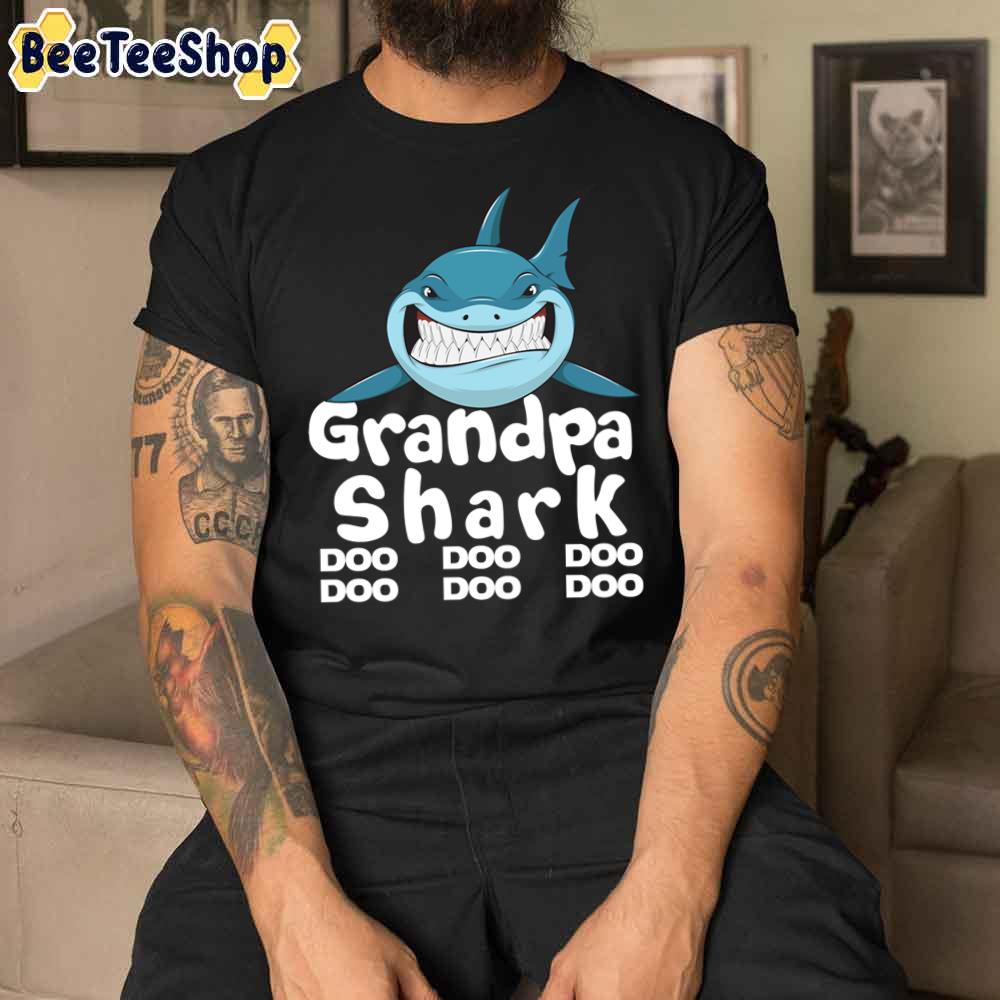 Grandpa Shark Doo Doo Doo Father’s Day Unisex T-Shirt