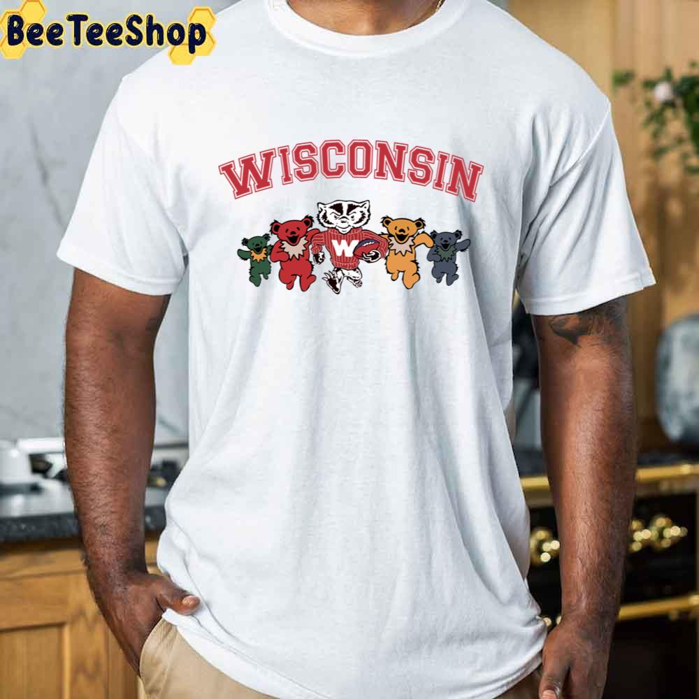 Grateful For Wisconsin Badgers Men’s Basketball Unisex T-Shirt