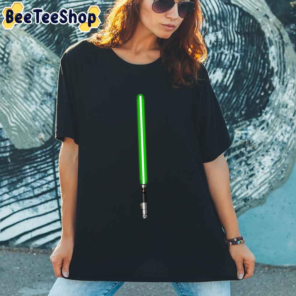 Green Luke Saber Full Unisex T-Shirt