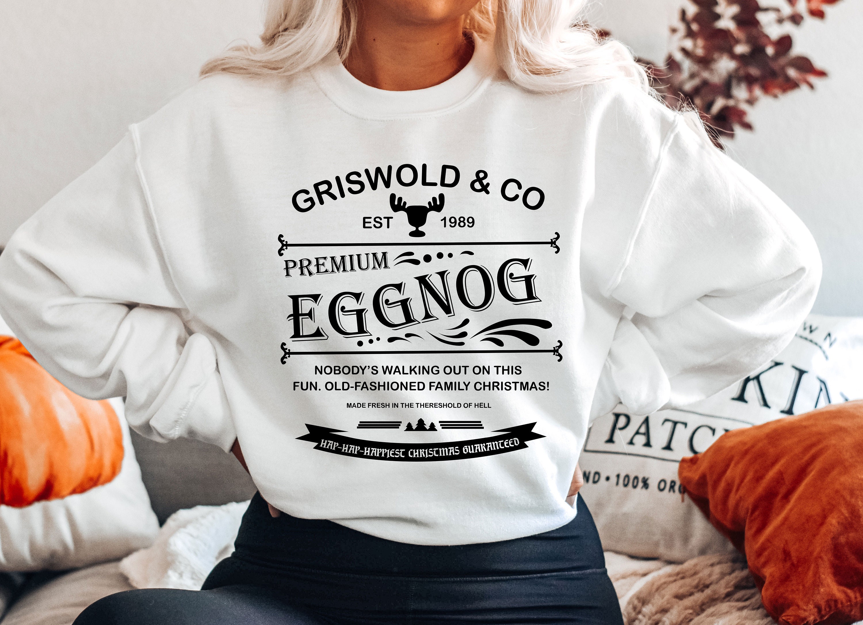 Griswold & Co Est 1989 Premium Eggnog Unisex Sweatshirt