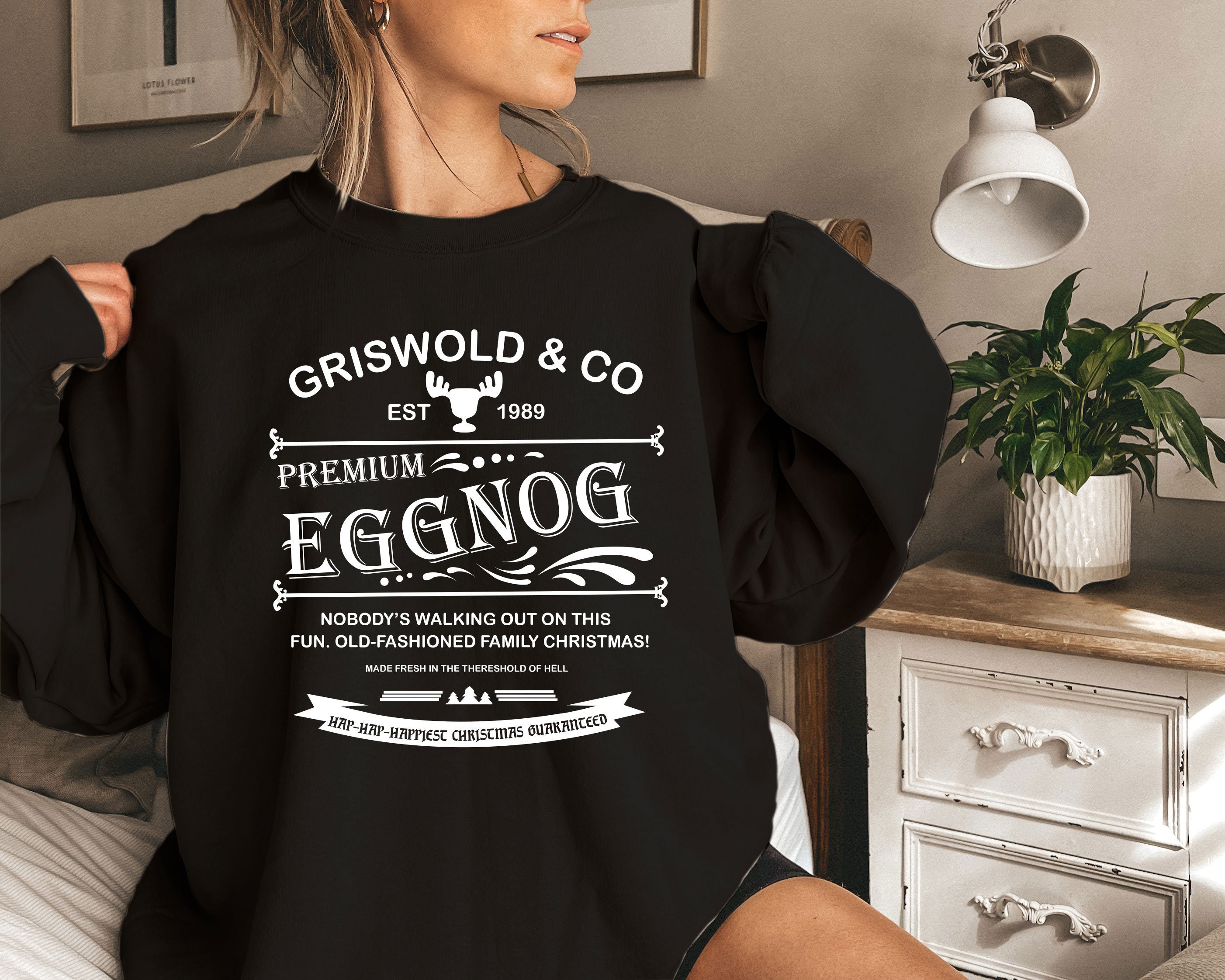 Griswold & Co Est 1989 Premium Eggnog Unisex Sweatshirt