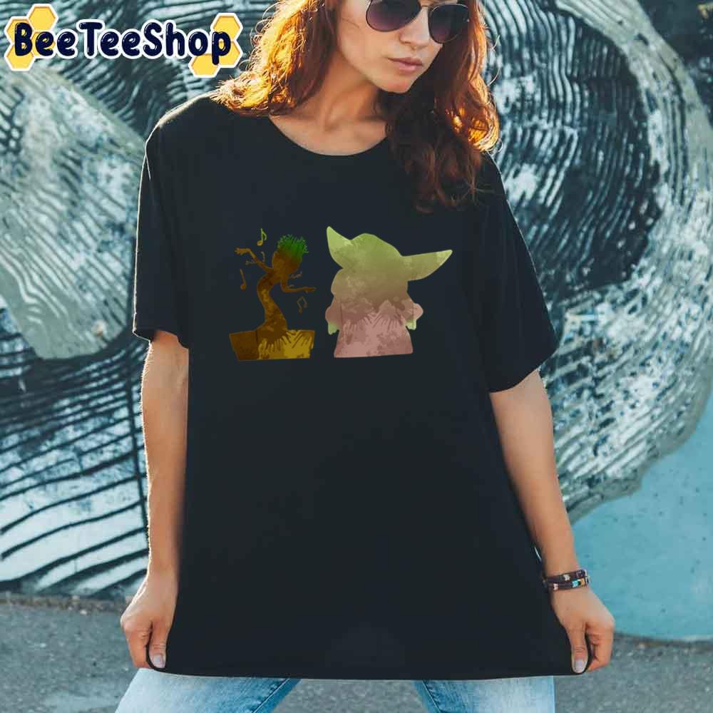 Groot And Yoda Unisex T-Shirt