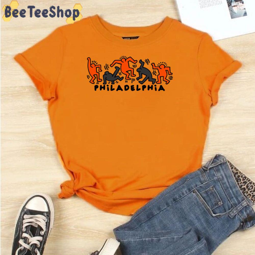 Groovy People Philadelphia Flyers Hockey Unisex T-Shirt