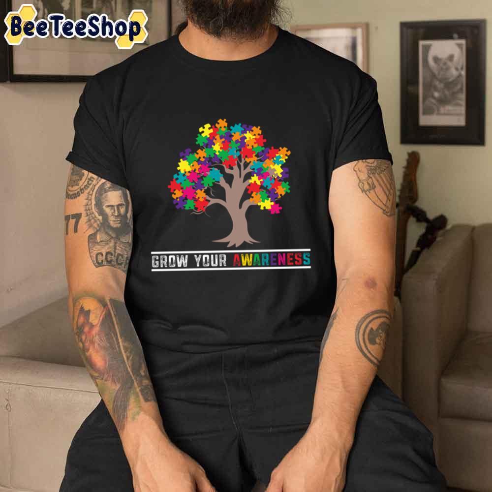 Grow Your Autism Awareness Unisex T-Shirt