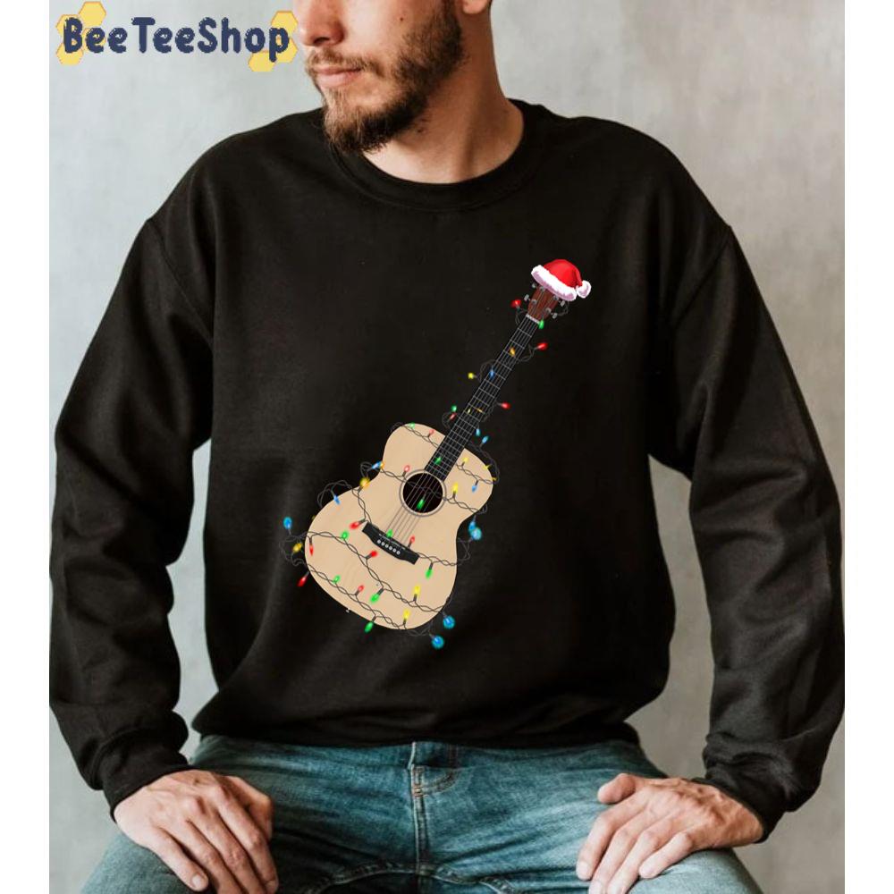 Guitar Player Xmas Musician Unisex Sweatshirt