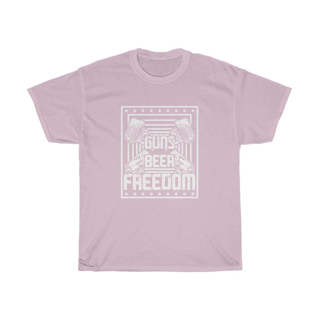 Guns Beer Freedom Tunisex T-shirt - Beeteeshop