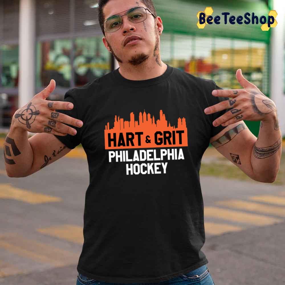 Hart And Grit 1 Philadelphia Flyers Hockey Unisex T-Shirt