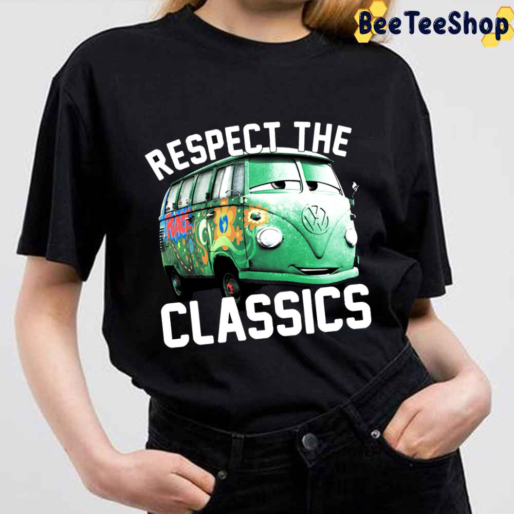 Hippie Car Respect The Classics Unisex T-Shirt