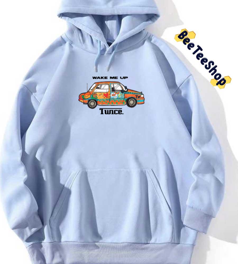 Hippie Car Wake Me Up Twice Kpop Unisex Hoodie