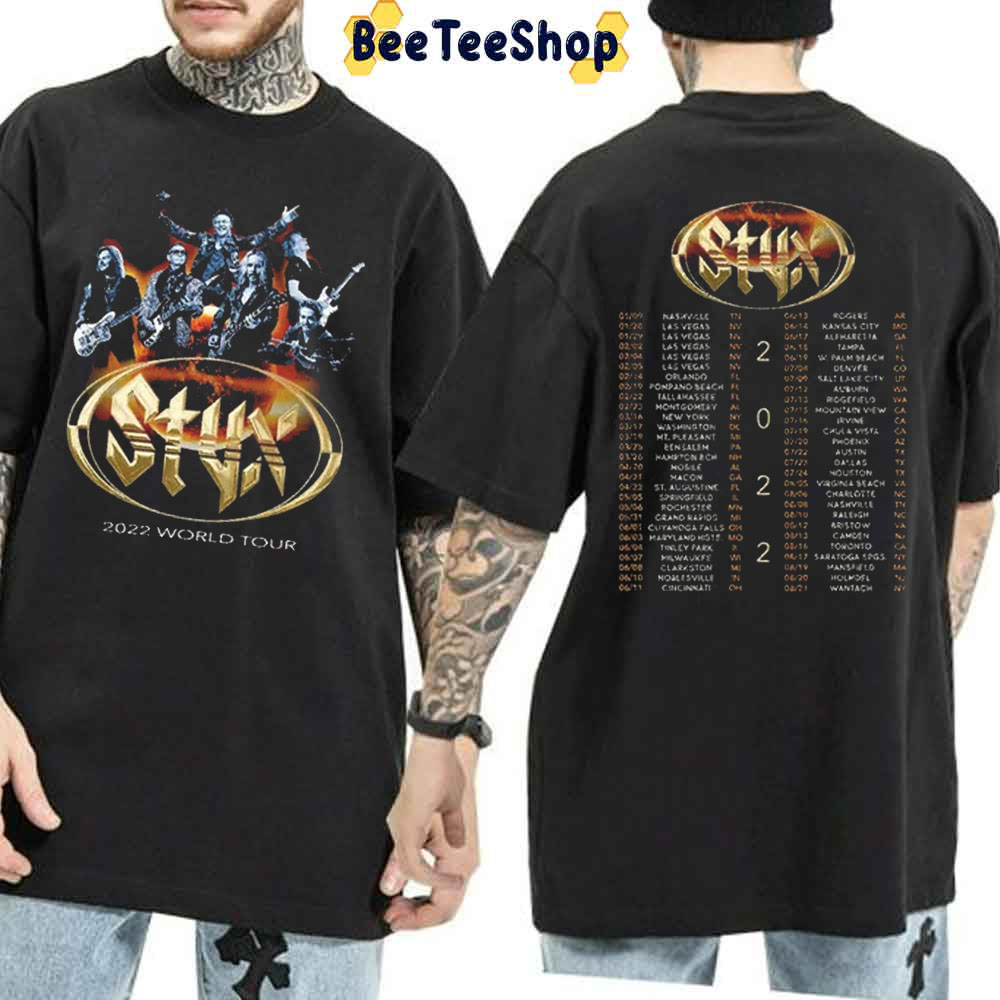 Hot Styx World Tour 2022 Unisex T-Shirt