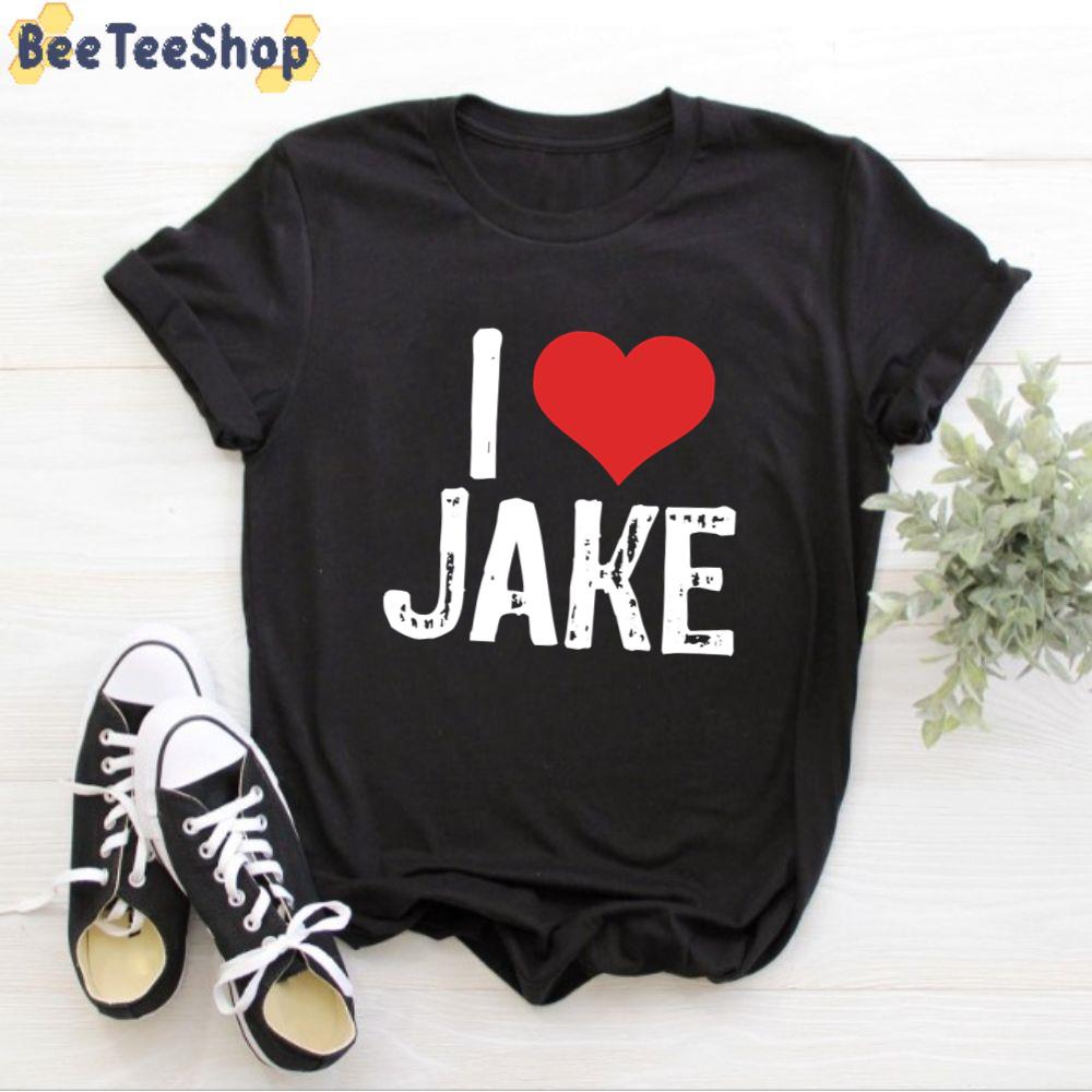 I Love Jake Adventure Time Unisex T-Shirt