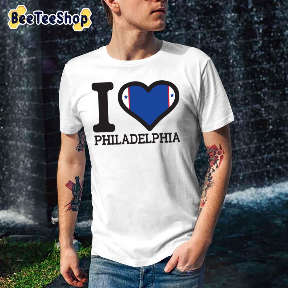 I Love Philadelphia 76ers Basketball Unisex T-Shirt