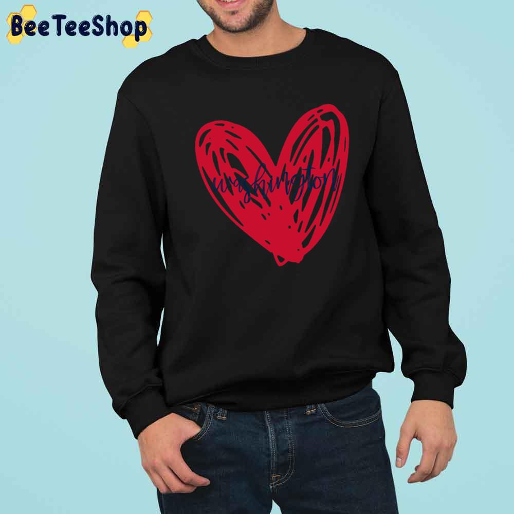 I Love Washington Capitals Hockey Unisex Sweatshirt