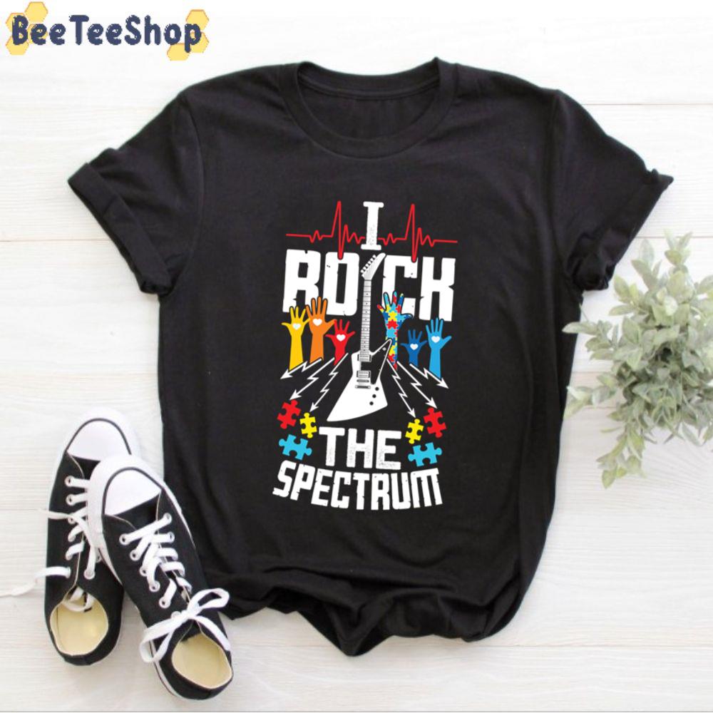 I Rock The Spectrum Autism Awareness Unisex T-Shirt