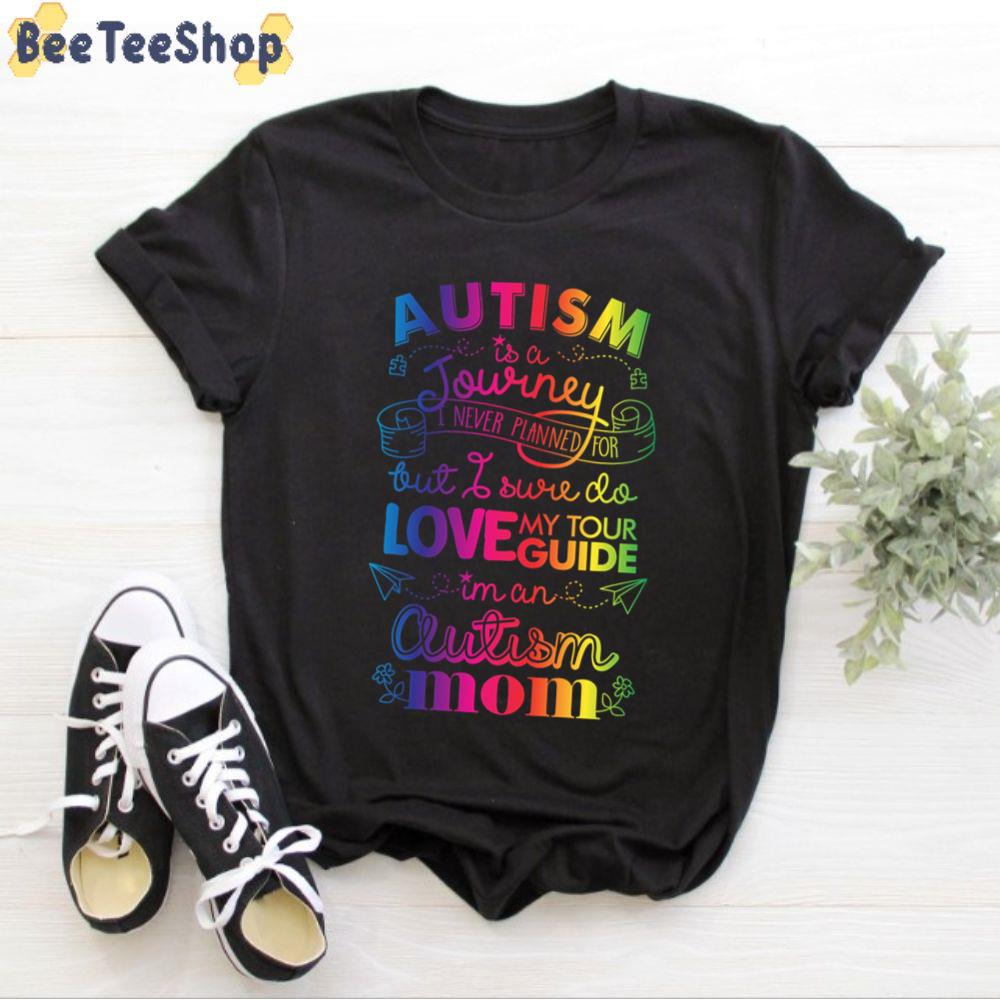 I’m An Autism Mom Rainbow Unisex T-Shirt