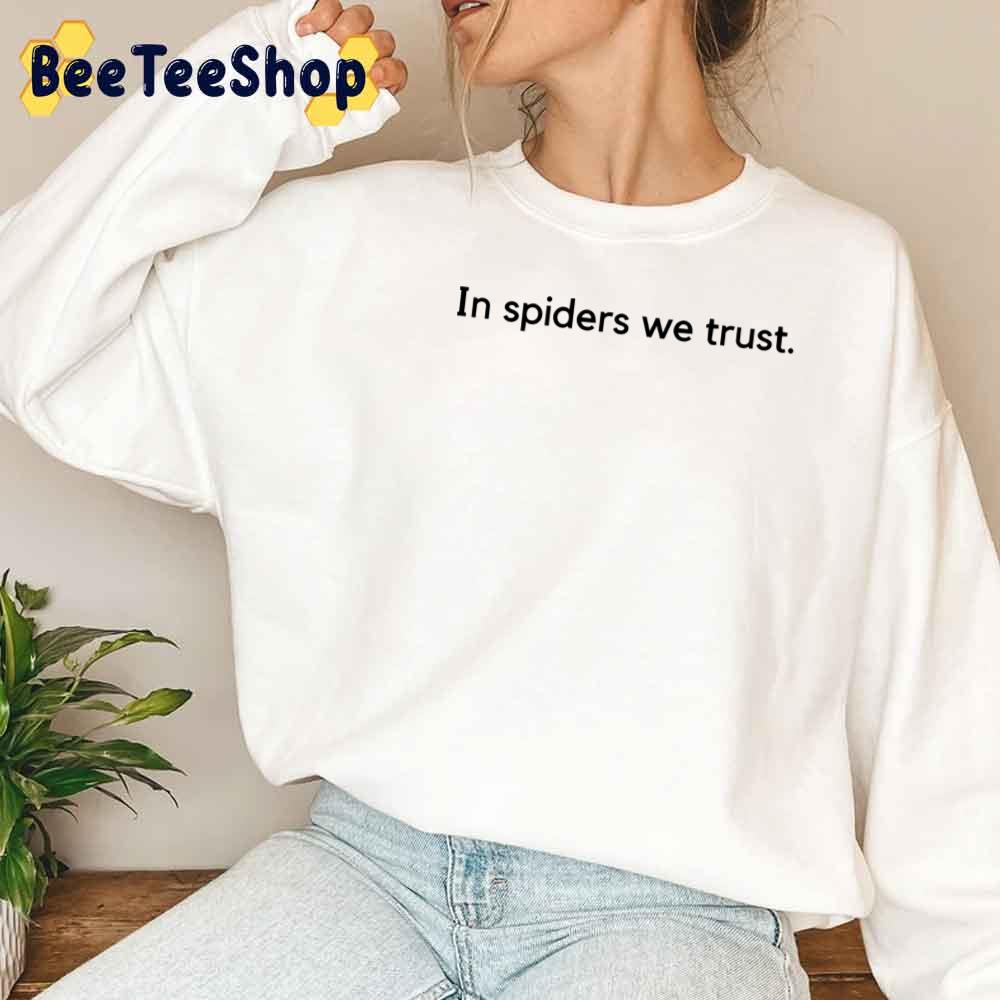 In Spiders We Trust Spider Man Unisex Sweatshirt