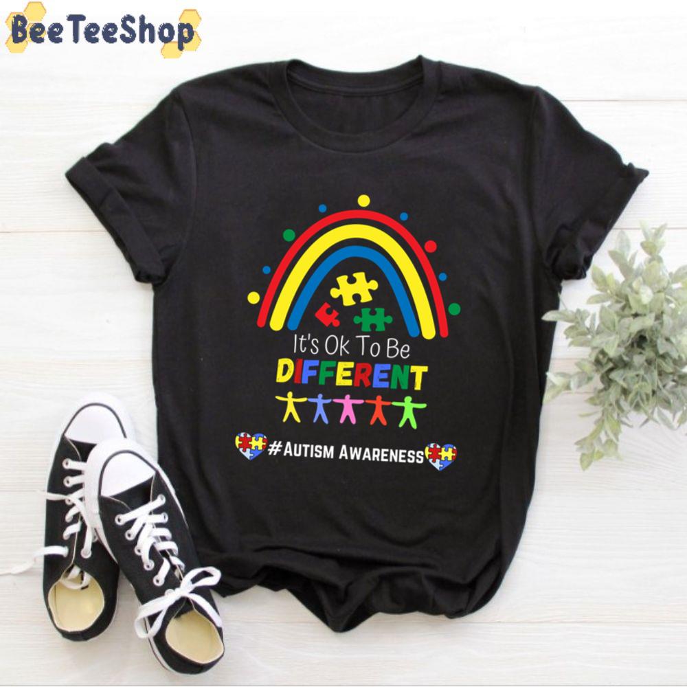 It’s Ok To Be Different Autism Awareness Unisex T-Shirt