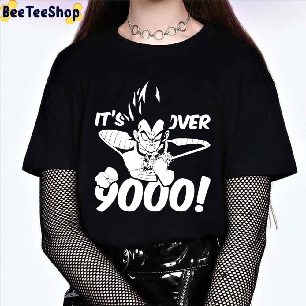 It's Over 9000 Vegeta Dragon Ball Anime Unisex T-Shirt