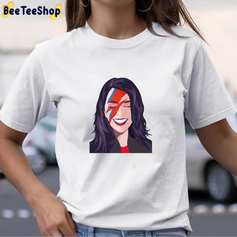 Jacinda Stardust David Bowie Style Unisex T-Shirt