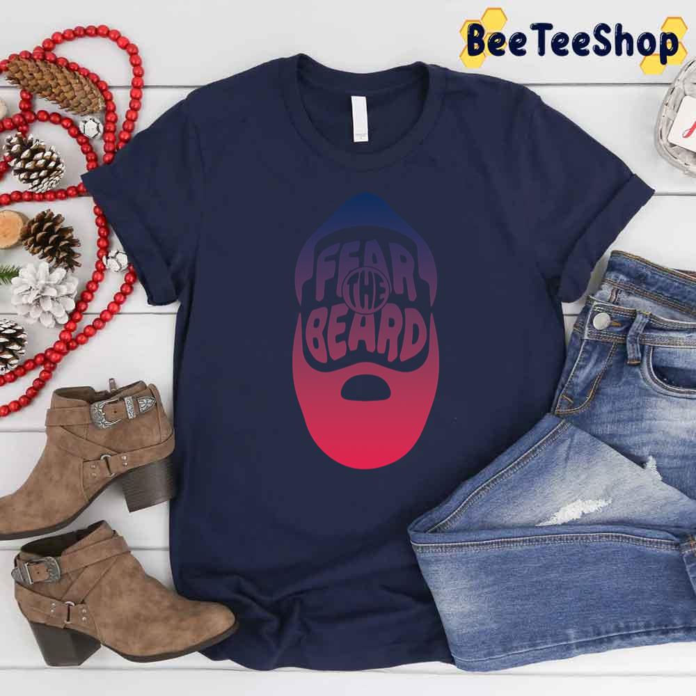 James Harden Fear The Beard Philadelphia 76ers Basketball Unisex T-Shirt