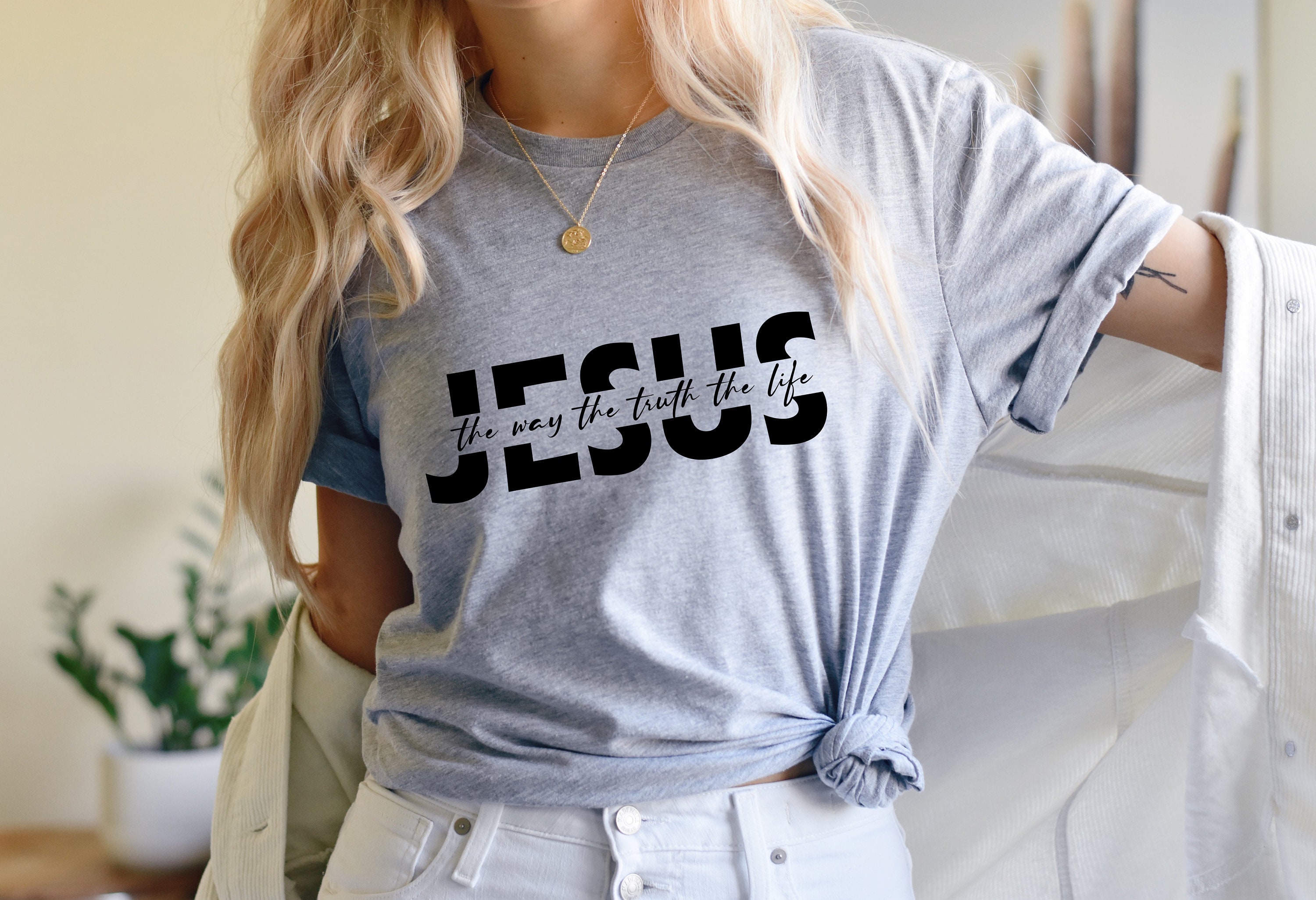 Jesus The Way The Truth The Life Unisex Sweatshirt