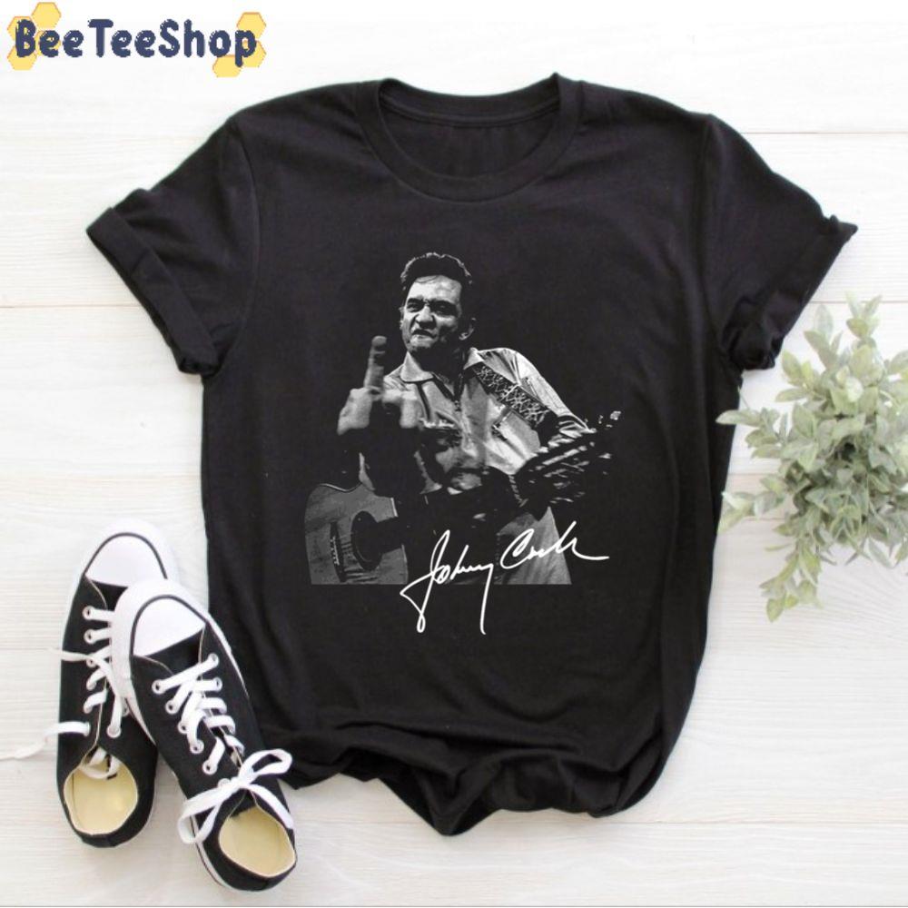 Johnny Cash Signature Unisex T-Shirt