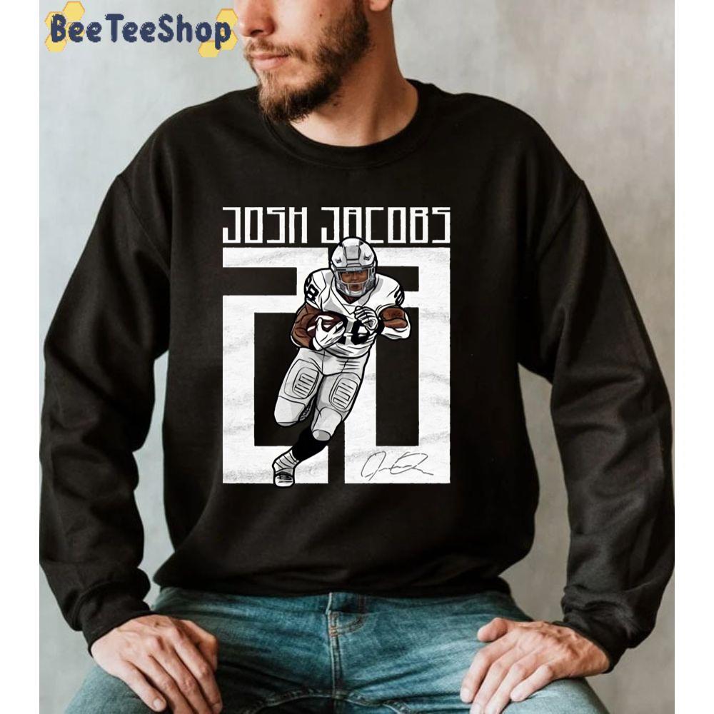 Josh Jacobs 28 Oakland Raiders Football Unisex Sweatshirt