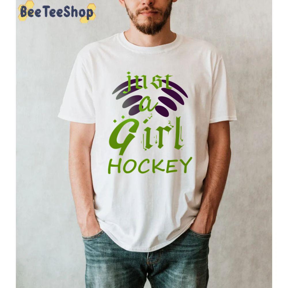 Just A Girl Hockey Unisex T-Shirt