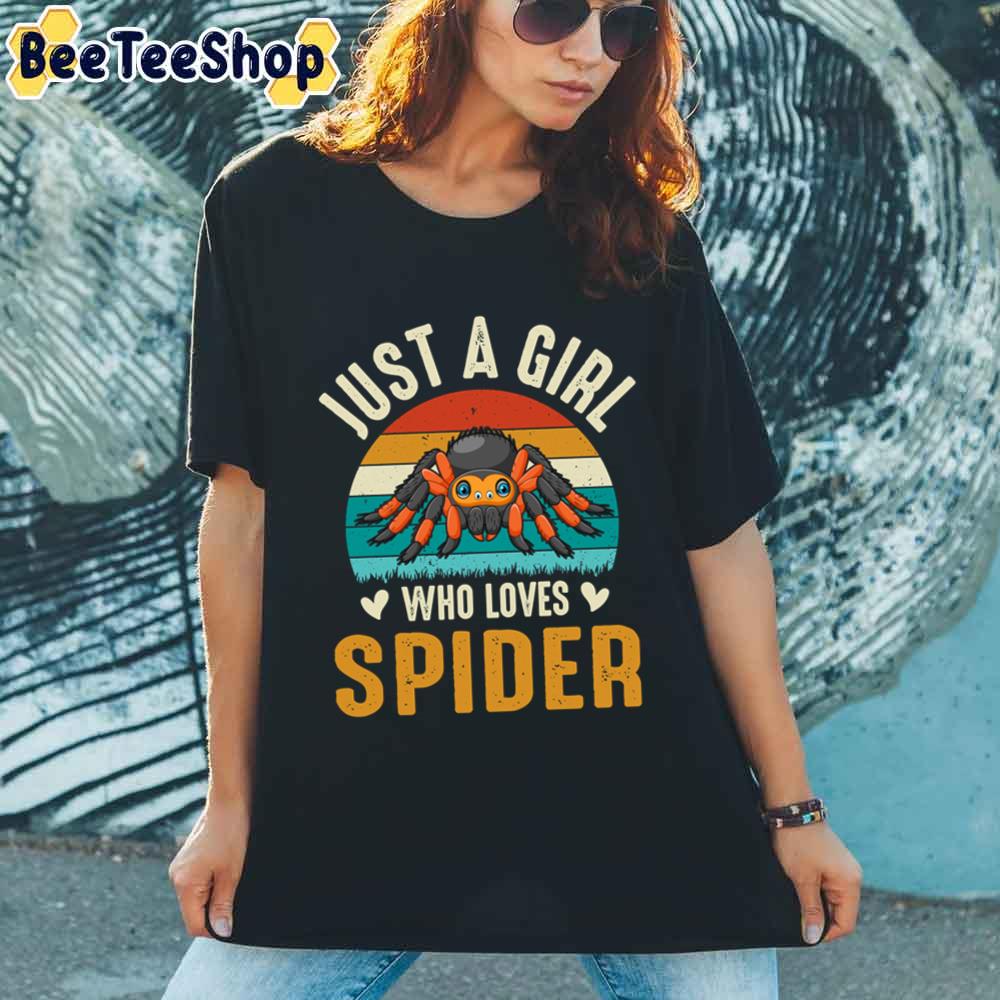 Just A Girl Who Loves Spider Unisex T-Shirt