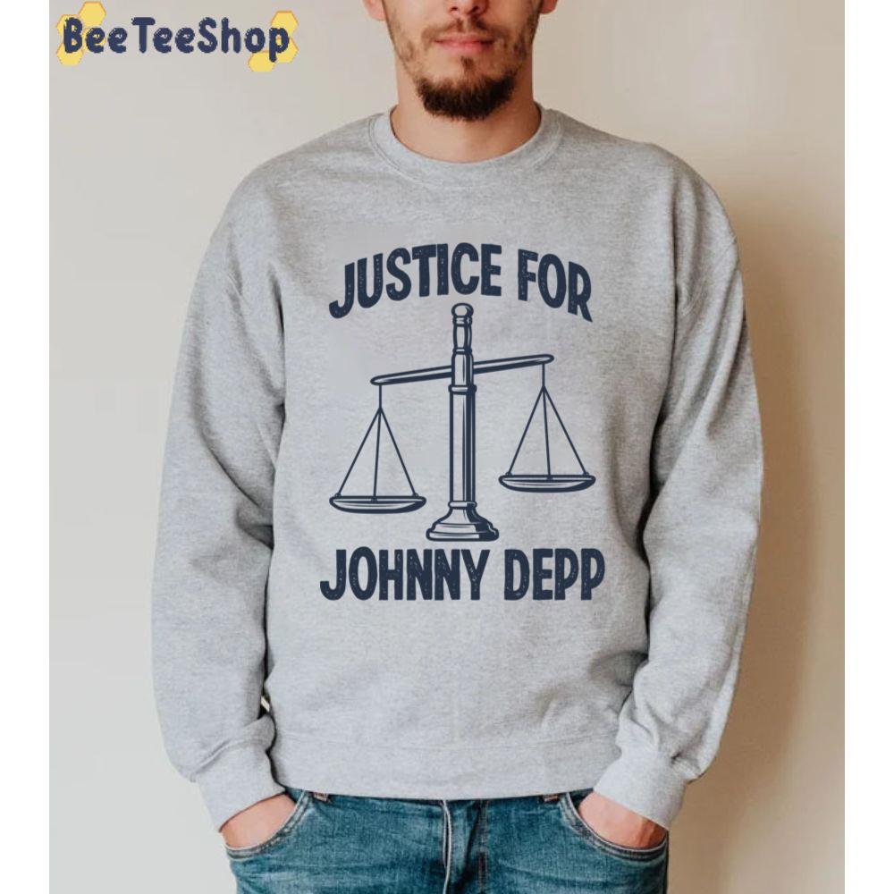 Justice For Johnny Depp Unisex Sweatshirt