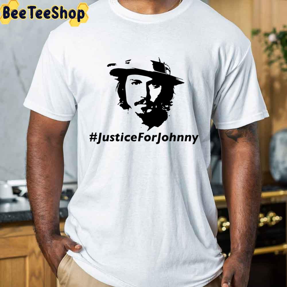 Justice For Johnny Vector Johnny Depp Unisex T-Shirt