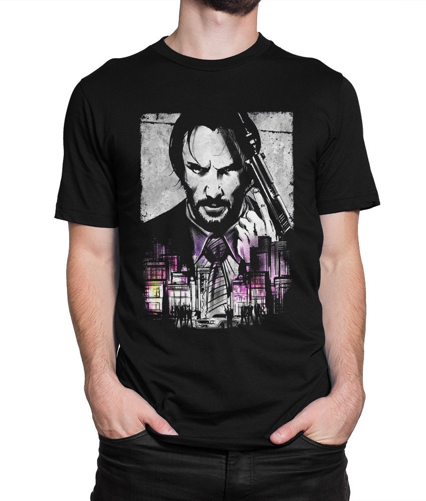 Keanu Reeves Movie Art T-Shirt