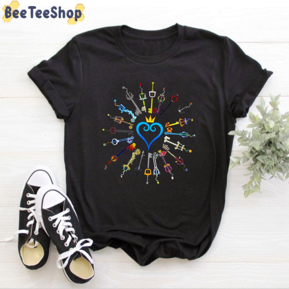 Keyblades Kingdom Hearts Game Unisex T-Shirt