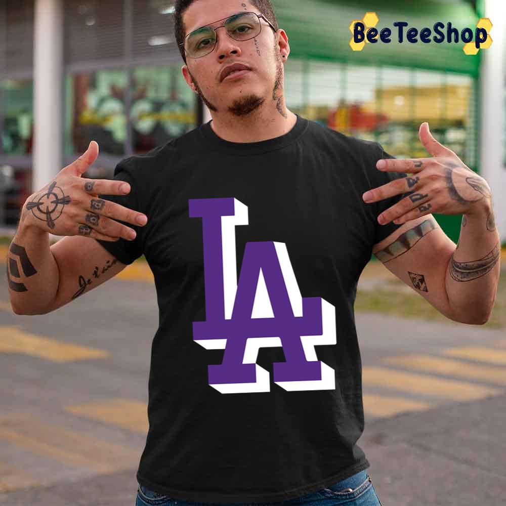 La Purple Shadow Los Angeles Lakers Basketball Unisex T-Shirt